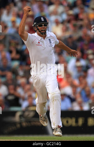 Cricket - The Ashes 2009 - npower Cinquième Test - Day 2 - Angleterre v Australie - Le Brit Oval Banque D'Images