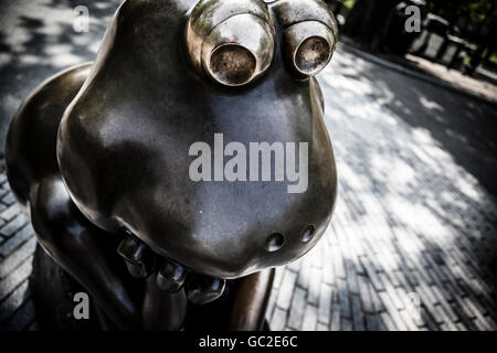 Boston Common frog pond au Massachusetts USA Banque D'Images