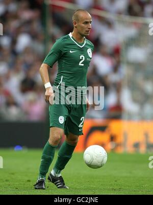 Football - International friendly - Angleterre v Slovénie - Stade Wembley. Miso Brecko, Slovénie Banque D'Images