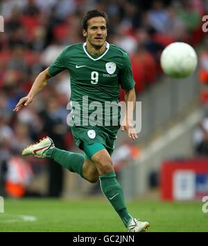 Football - International friendly - Angleterre v Slovénie - Stade Wembley. Zlatan Ljubijankic, Slovénie Banque D'Images