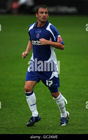 Soccer - Pré saison Friendly - v Oldham Athletic Blackpool - Boundary Park Banque D'Images