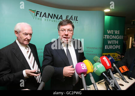 Parti Fianna Fail 'penser' dans Banque D'Images