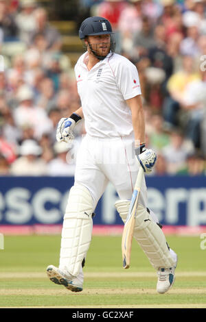 Cricket - les cendres 2009 - troisième test npower - quatrième jour - Angleterre / Australie - Edgbaston. Andrew Flintooff, Angleterre Banque D'Images