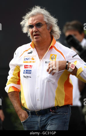 Course de Formule 1 - Grand Prix d'Italie - Qualifications - Monza Banque D'Images