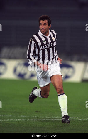 COUPE UEFA TROISIÈME MANCHE. GIANLUCA VIALLI, JUVENTUS F.C. Banque D'Images