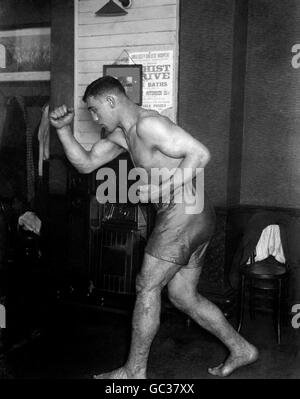 Boxing - Heavyweight - Primo Carnera Banque D'Images