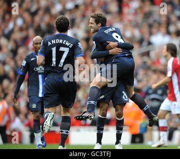 Soccer - Barclays Premier League - Arsenal v Blackburn Rovers - Emirates Stadium Banque D'Images