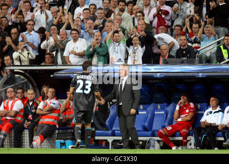 Football - Ligue des Champions - Groupe C - v Real madrid Olympique de Marseille - Santiago Bernabeu Stadium Banque D'Images