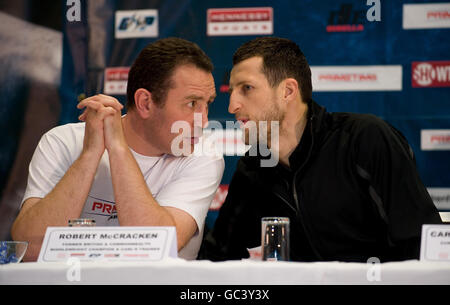 Boxe - Carl Ligue Conférence de presse - Crowne Plaza Hotel Banque D'Images