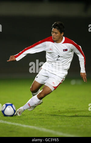 Football - International friendly - FC Nantes / Corée du Nord - Stade Henri Desgrange. CHA Jong Hyok, Corée du Nord Banque D'Images