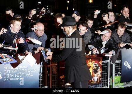 Gala d'ouverture du Festival du Film de Londres - Fantastic Mr Fox Premiere Banque D'Images