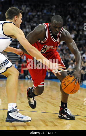 Basket-ball - NBA Europe - Chicago Bulls v Utah Jazz - O2 Arena Banque D'Images