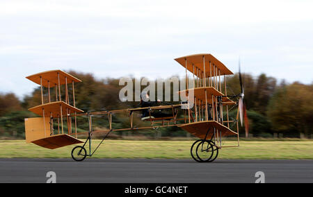 Alliott Verdon-Roe Triplane Banque D'Images