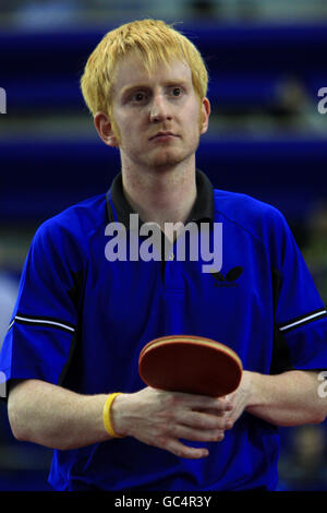 Tennis de table - Championnats Nationaux Anglais - English Institute of Sport - Sheffield Banque D'Images