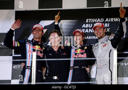 Motor Racing - Championnat du Monde de Formule 1 - Grand Prix d'Abu Dhabi - Jour de la course - Circuit Yas Marina - Emirats Arabes Unis Banque D'Images