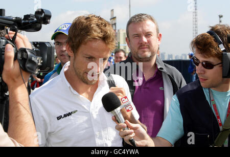 Course de Formule 1 - Grand Prix du Brésil - Interlagos - Le jour de la course Banque D'Images