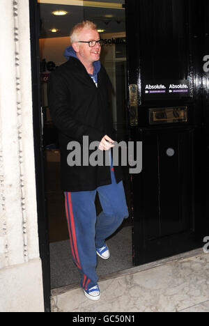 Chris Evans sur Absolute Radio - Londres Banque D'Images