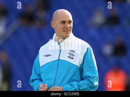 Football - Barclays Premier League - Birmingham City / Sunderland - St Andrews' Stadium. Andy Watson, le premier entraîneur d'équipe de Birmingham City Banque D'Images