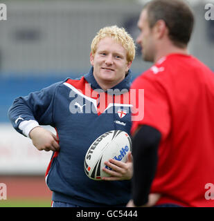 Rugby League - Gillette Quatre Nations - Angleterre - Session de formation régionale Manchester Arena Banque D'Images