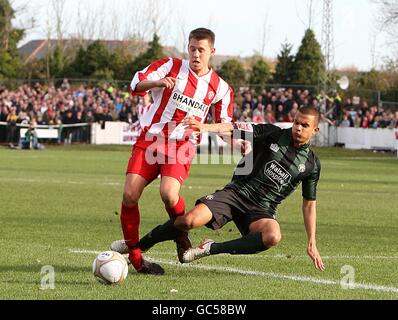 Football - FA Cup - Premier tour - Walsall v Stourbridge - War Memorial Athletic Ground Banque D'Images