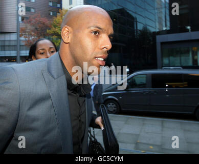 Marlon King affaire judiciaire Banque D'Images