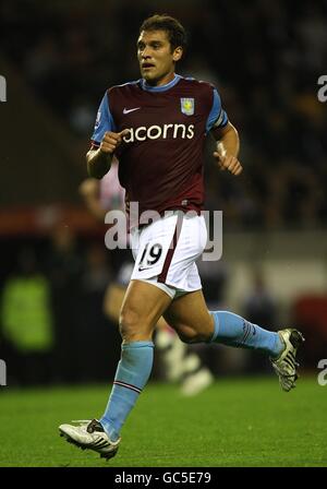 Football - Carling Cup - quatrième tour - Sunderland / Aston Villa - Stade de lumière.Stiliyan Petrov, Aston Villa Banque D'Images