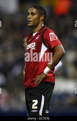 Football - Championnat Coca-Cola - West Bromwich Albion / Swansea City - The Hawthorns. Ashley Williams, Swansea City Banque D'Images