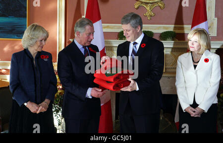 Le Prince de Galles et la duchesse de Cornouailles en visite au Canada Banque D'Images