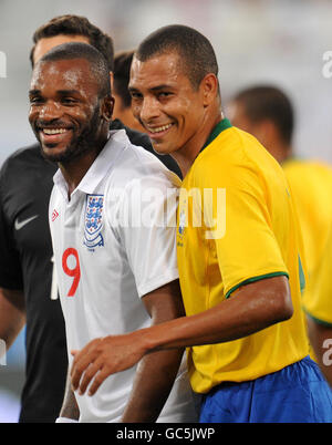 Football - match amical - le Brésil v Angleterre - Khalifa International Stadium de Doha - Banque D'Images