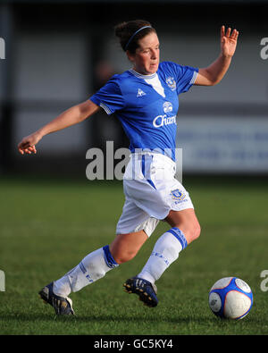 Soccer - FA Tesco Premier League pour femmes - Everton v Chelseas - The Arriva Stadium. Michelle Hinnigan d'Everton. Banque D'Images