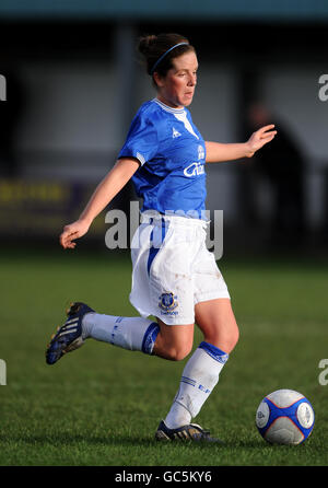 Soccer - FA Tesco Premier League pour femmes - Everton v Chelseas - The Arriva Stadium. Michelle Hinnigan d'Everton. Banque D'Images