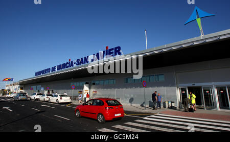 Stock de voyage - Espagne. Vue générale de l'Aeropuerto de Murcia-San Javier Banque D'Images