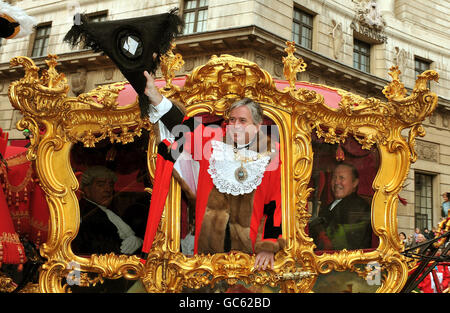 Coutumes et Traditions - Le Seigneur Mayor's Show - London Banque D'Images