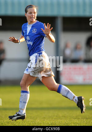 Soccer - FA Tesco Premier League pour femmes - Everton v Chelsea - le Stade Arriva. Rachel Unitt, Everton Banque D'Images