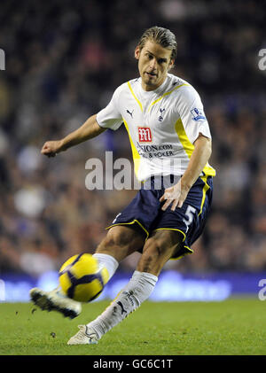 Soccer - Barclays Premier League - Tottenham Hotspur / Wigan Athletic - White Hart Lane.David Bentley, de Tottenham Hotspur, marque huit buts lors du match de la première ligue de Barclay à White Hart Lane, Londres. Banque D'Images