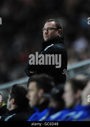 Football - Coca-Cola football League One - Milton Keynes dons / Carlisle United - Stadium:mk. Greg Abbott, directeur de Carlisle United Banque D'Images