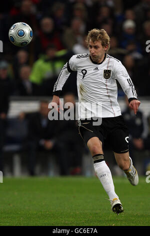 Football - International friendly - Allemagne / Côte d'Ivoire - Veltins Arena.Stefan Kiessling, Allemagne Banque D'Images