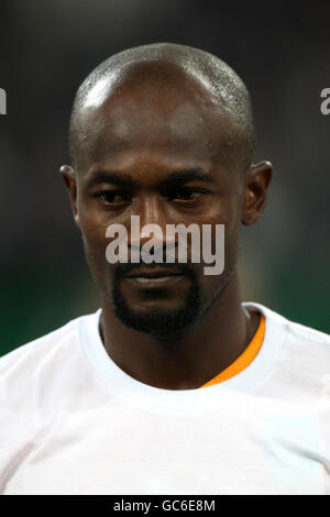 Football - International friendly - Allemagne / Côte d'Ivoire - Veltins Arena.Didier Zokora, Côte d'Ivoire Banque D'Images