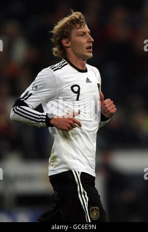 Football - International friendly - Allemagne / Côte d'Ivoire - Veltins Arena.Stefan Kiessling, Allemagne Banque D'Images