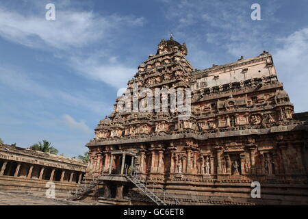 Airavateeshwara temple de darasuram au Tamil nadu Banque D'Images