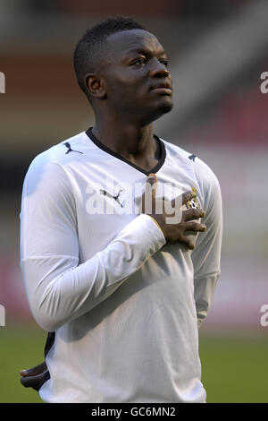 Football - International friendly - Ghana v Zambie - Brisbane Road. Sulli Muntari, Ghana Banque D'Images