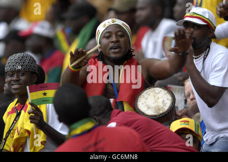 Football - match amical - Ghana v Zambie - route de Brisbane Banque D'Images