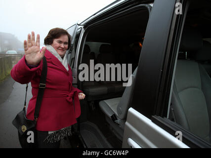 Susan Boyle sighting Banque D'Images