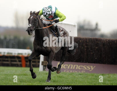 Les courses de chevaux - Hennessy Gold Cup Day - Newbury Banque D'Images