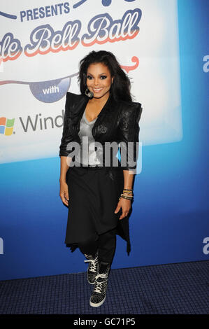 Le Jingle Bell ball de Capital FM - deuxième journée scène - Londres.Janet Jackson fait marche arrière au Jingle Bell ball de Capital FM à l'O2 Arena de Londres. Banque D'Images