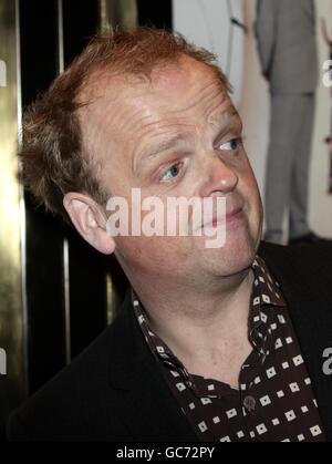 Toby Jones arrive pour la première britannique de St Trinian's 2 - The Legend of Fritton's Gold at the Empire, Leicester Square, Londres Banque D'Images