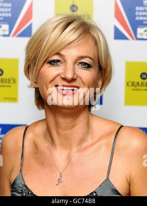 British Comedy Awards 2009 - Londres.Alice Beer arrive pour les British Comedy Awards 2009 aux studios de télévision de Londres Banque D'Images