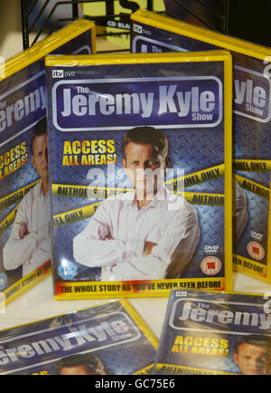 Jeremy Kyle DVD Banque D'Images