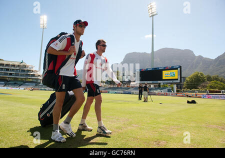 Cricket - Angleterre - Session Filets Newlands Cricket Ground Banque D'Images