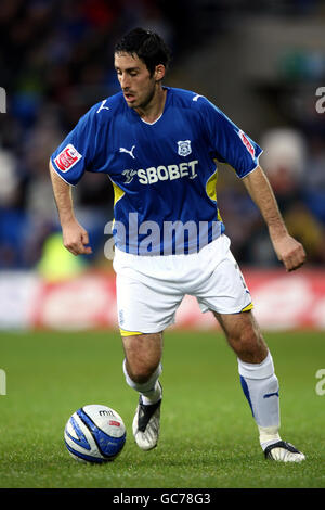 Football - Championnat Coca-Cola - Cardiff City / Ipswich Town - Cardiff City Stadium. Peter Whittingham, Cardiff Banque D'Images